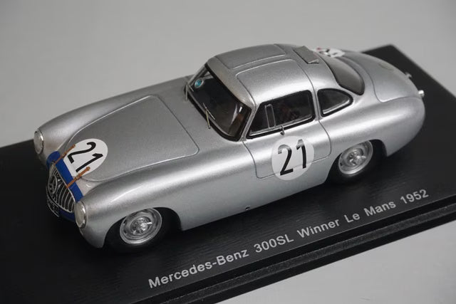 1:43 Spark 43LM52 Mercedes-Benz 300SL Le Mans 24H 1952 #21 H. Lang F. Riis model car