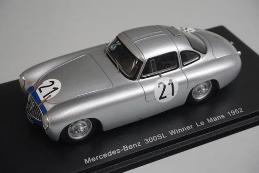 1:43 Spark 43LM52 Mercedes-Benz 300SL Le Mans 24H 1952 #21 H. Lang F. Riis model car