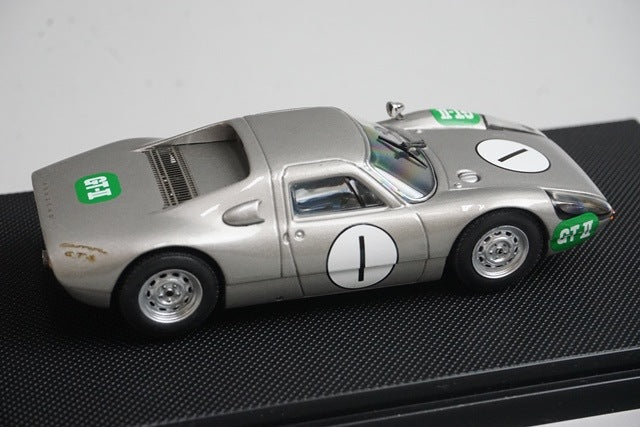 1:43 EBBRO 43725 Porsche 904 Carrera GTS Japan GP 1964 #1 Silver
