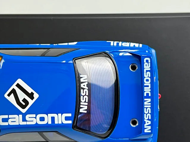 1:43 HPI 8023 Nissan CALSONIC Skyline JTC 1990 #12 Debut Win
