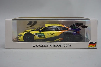 1:43 SPARK SG662 IQOO BMW M4 DTM BMW TEAM RMG Hockenheim T.Glock 2020 #16