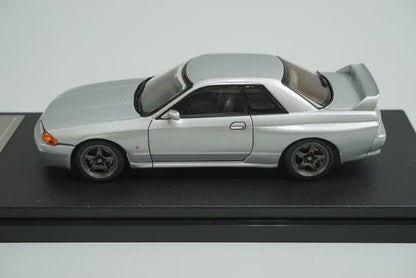 1:43 HPI 8159 Nissan Skyline GT-R (R32) Jet Silver Metallic
