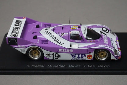 1:43 SPARK KBS017 Porsche 962C LM Le Mans 1990 #19 model car