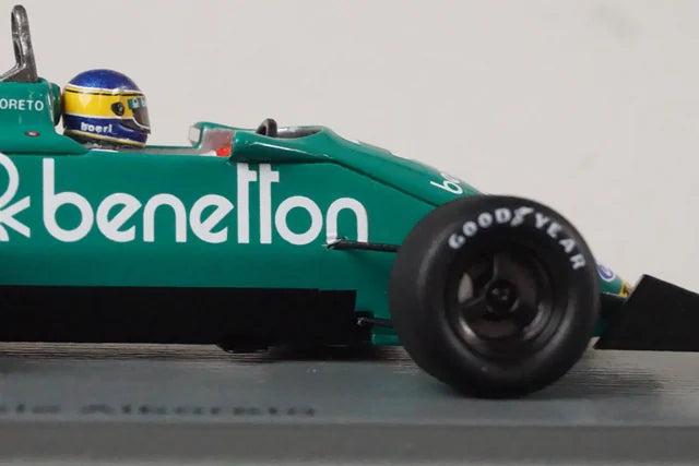 1:43 SPARK S7286 Tyrrell 011 American GP Winner 1983 #3 Michele Alboreto