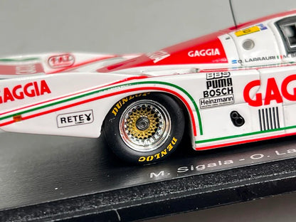 1:43 Spark S4436 Porsche 956 Le Mans 7th 1984 #20 M. Sigara / O. Larrauri / J. Gouillet