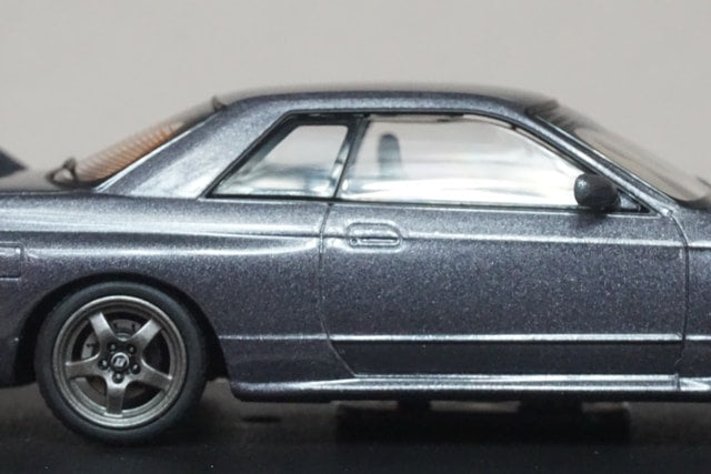 1:43 HPI 8157 Nissan Skyline GT-R (R32) Gun Gray Metallic