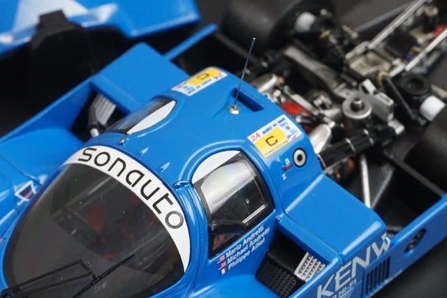 1:43 HPI 941 Porsche 956 LH Le Mans 1983 #21 Mario Andretti Michael Andretti Phillippe Alliot