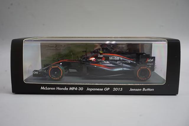 1:43 SPARK SCS157 McLaren Honda MP4-30 Japan GP 2015 J.Button #22