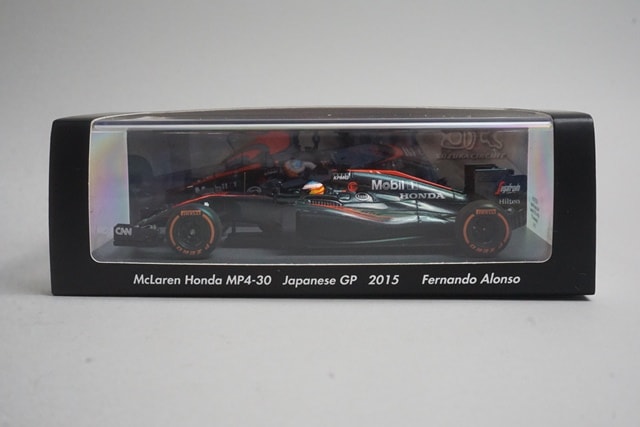 1:43 SPARK SCS156 McLaren Honda MP4-30 Japan GP 2015 F.Alonso #14 model car