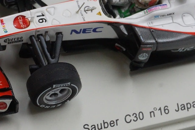 1:43 SPARK SJ006 Sauber C30 Japan GP 2011 #16 Kamui Kobayashi