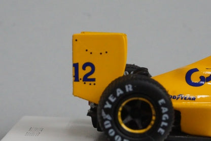 1:43 SPARK ROMU013 Lotus 101 Judd Australia GP 4th Satoru Nakajima 1989 #12 CAMEL