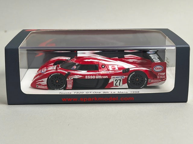 1:43 SPARK S2385 Toyota TS20 GT-One LM Le Mans 1998 #27 model car