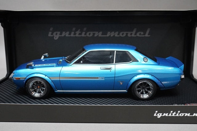 1:18 IG2593 ignition model Toyota Celica 1600GTV (TA22) Blue Metallic