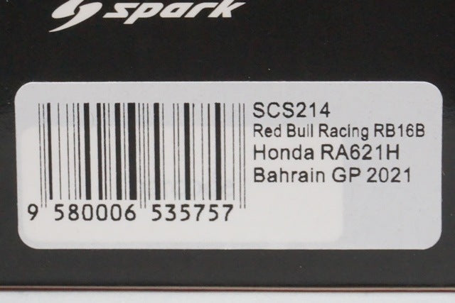 1:43 SPARK SCS214 Red Bull Racing RB16B Honda RA62H Bahrain GP 2021 #11
