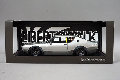 1:18 ignition model IG0434 LB WORKS Kenmeri 2door Silver