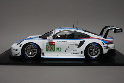 1:18 SPARK 18S436 Porsche 911 RSR #93 LMGTE Pro Class 24h LM 2019