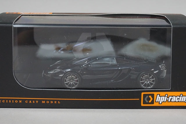 1:43 HPI 8860 McLaren MP4-12C Sapphire Black model car