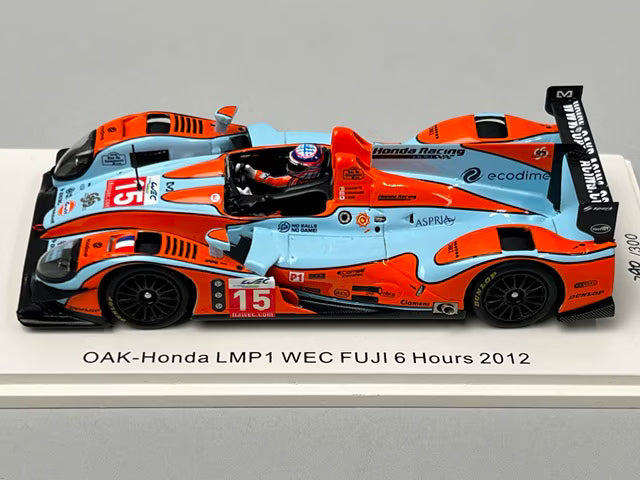 1:43 SPARK FS37 Honda OAK LMP1 2012 WEC Fuji Takuma Sato Racing On #15