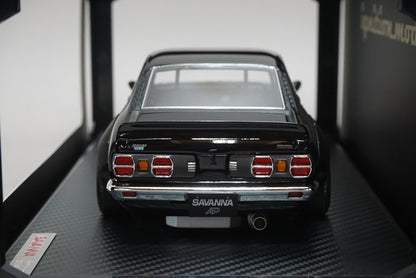 1:18 ignition model IG2030 Mazda Savanna (S124A) Racing Black