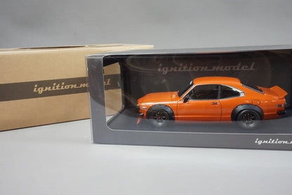 1:18 Ignition Model IG1143 Mazda Savanna (S124A) Semi-Works Orange