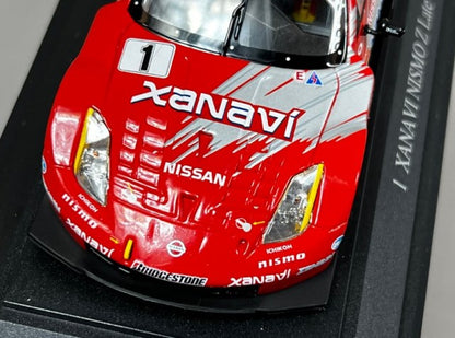 1:43 EBBRO 43668 XANAVI NISMO Z Late Silver/Red #1