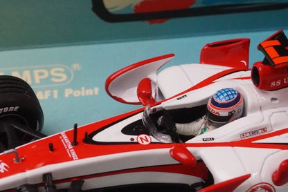 1:43 MINICHAMPS 518074322 Super Aguri Honda SA07 Spain GP 2007 #22 model car