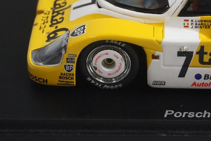 1:43 Spark KBS005 Porsche 956 Le Mans 1986 #7 taka-Q model car