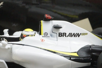 1:43 MINICHAMPS 400090322 Brown GP BGP 001 Bahrain GP 2009 J. Button #22 model car