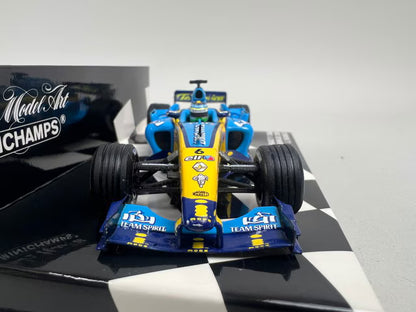 1:43 MINICHAMPS 400050076 Renault F1 Team Show Car 2005 G. Fisichella #6