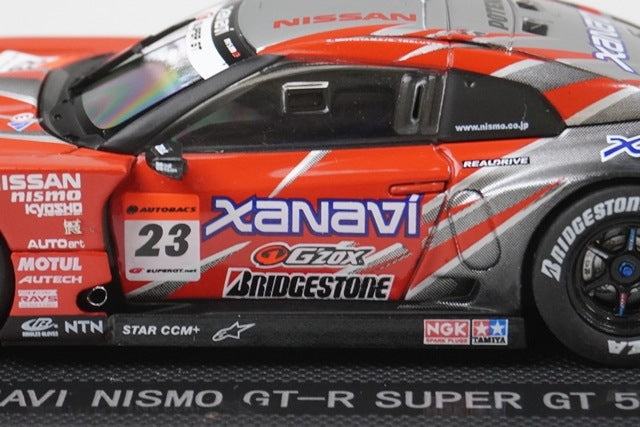 1:43 EBBRO 44044 Xanavi Nismo GT-R Super GT 500 #23 model car