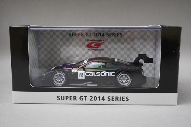 1:43 EBBRO 45059 CALSONIC IMPUL GT-R Super GT500 2014 #12 model car