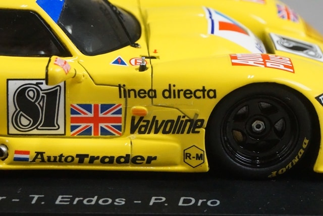 1:43 SPARK S0783 Marcos 600 LM 1996 #81