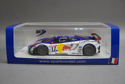 1:43 SPARK SF067 McLaren MP4-12C French GT Tour 2012 #17 model car