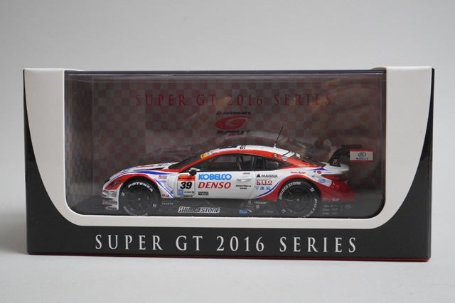 1:43 EBBRO 45388 LEXUS DENSO KOBELCO SARD RC F Super GT GT500 Okayama 2016 #39 model car