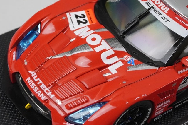 1:43 EBBRO 44128 Nissan MOTUL AUTECH GT-R Fuji Super GT500 #22 model car