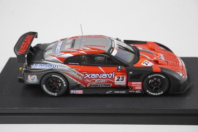 1:43 EBBRO 44125 Nissan Xanavi Nismo GT-R Super GT500 2008 Fuji #23 Red/Silver model car