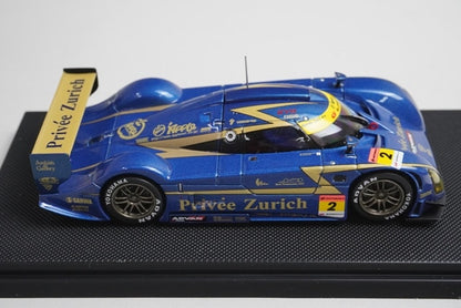 1:43 EBBRO 43821 Privee Zurich Shiden Super GT 2006 #2 model car