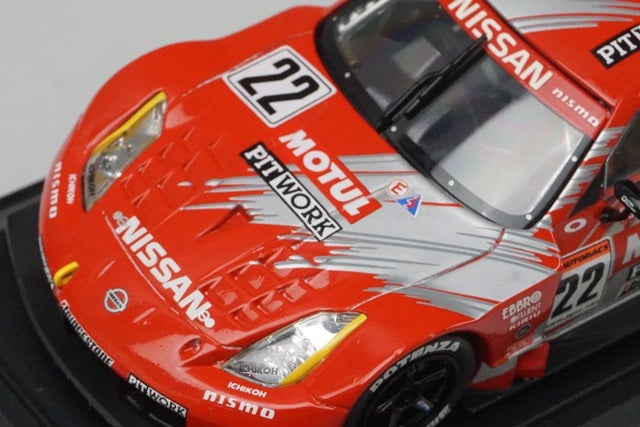 1:43 EBBRO 43572 Nissan MOTUL Pit Work Z JGTC 2004 #22
