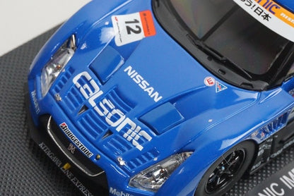 1:43 EBBRO 44542 Nissan CALSONIC IMPUL GT-R Super GT500 Fuji 2011 #12