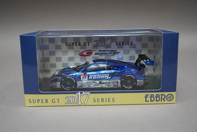 1:43 EBBRO 45517 Honda KEIHIN NSX-GT Super GT500 2017 #17