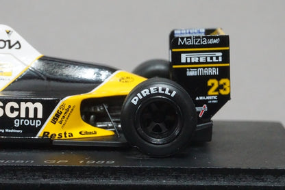 1:43 SPARK S4112 Minardi M189 Japan GP 1989 #23 P.Barilla