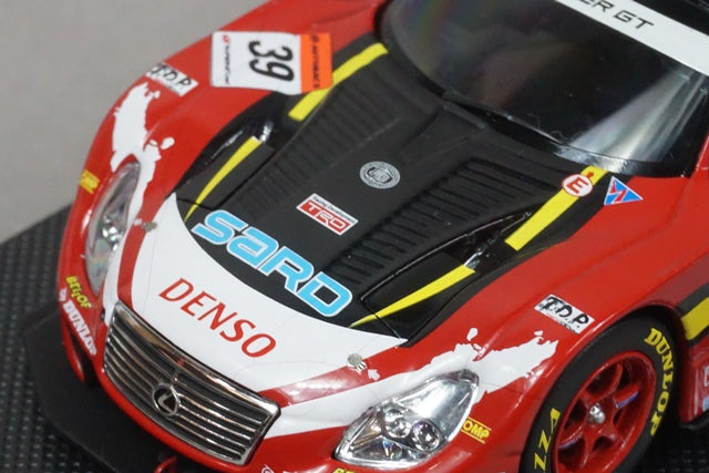 1:43 EBBRO 44184 Lexus DUNLOP SARD SC430 Super GT500 2009 #39