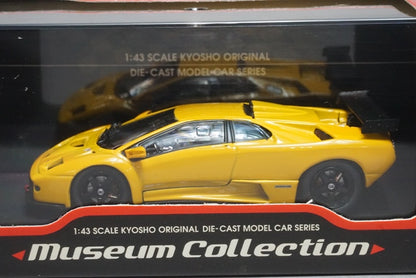 1:43 KYOSHO K03215Y Lamborghini Diablo GTR Metallic Yellow