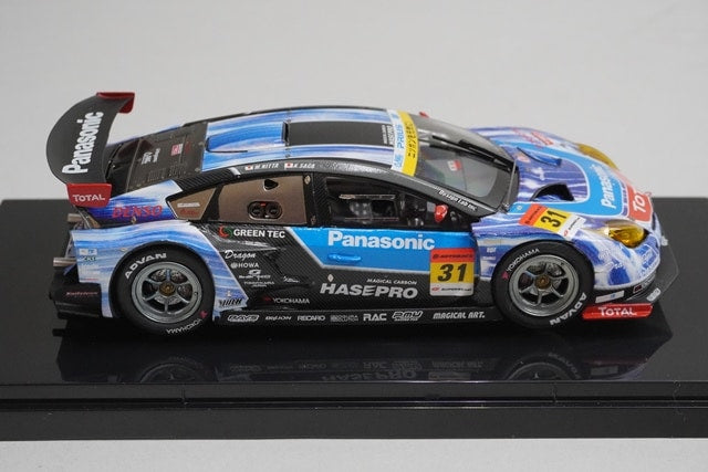 1:43 EBBRO 44749 Toyota apr HASEPRO Prius GT SGT300 2012 #31 model car