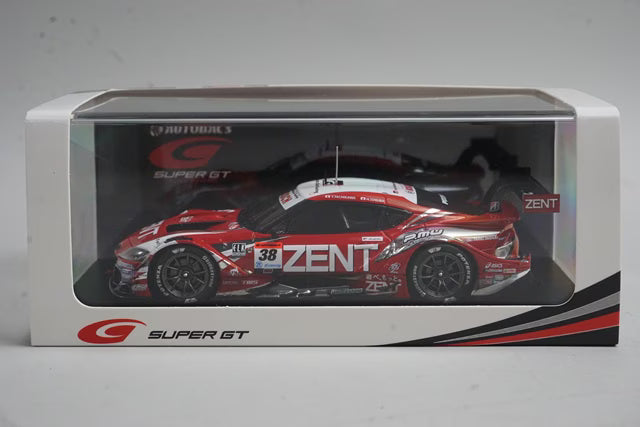 1:43 SPARK SGT062 Toyota ZENT CERUMO GR Supra GT500 Super GT 2023 #38