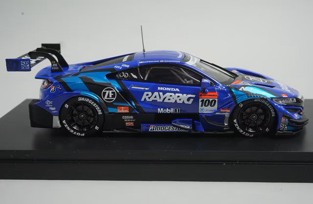 1:43 EBBRO 45628 Honda Raybrick NSX-GT Super GT GT500 2018 #100