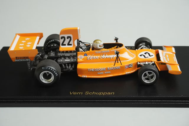 1:43 SPARK RS1781 Ensign N174 Cosworth F1 German GP 1974 #22 Raceland