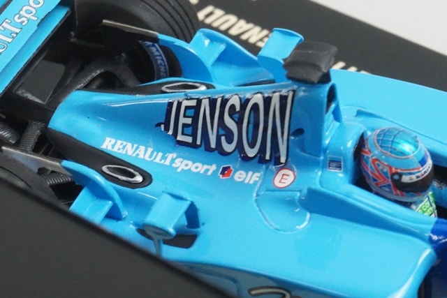 1:43 MINICHAMPS 400010008 Benetton Renault Sport B201 #8 J.Button model car