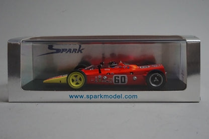 1:43 Spark S1762 Lotus 56 Indy 500 1968 #60 J.Leonard model car