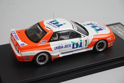 1:43 HPI 8610 Nissan Unisia Jex Skyline GT-R JTC Suzuka 1993 #1 model car